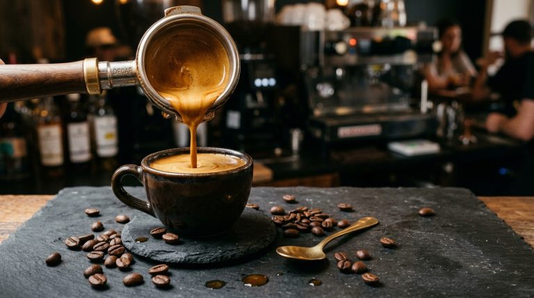 Bezkofeinové espresso s bohatou cremou